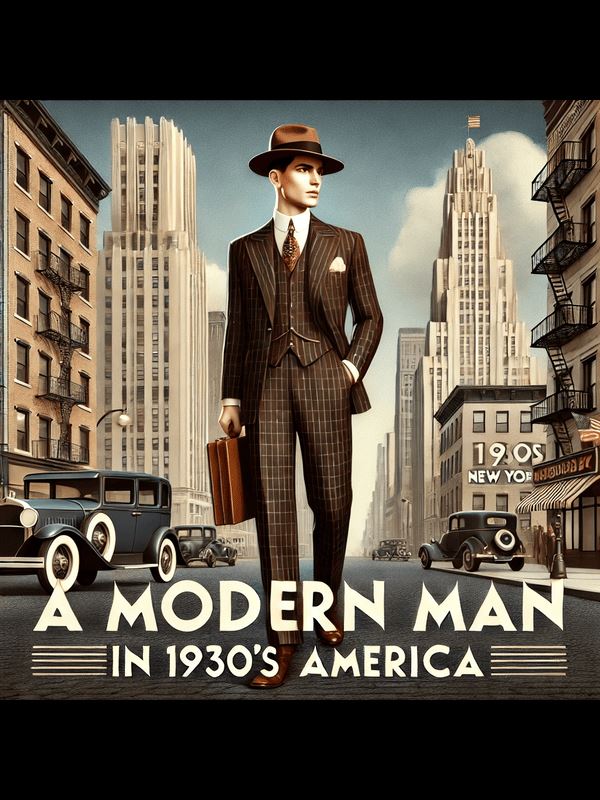 A modern man in 1930’s Americas icon