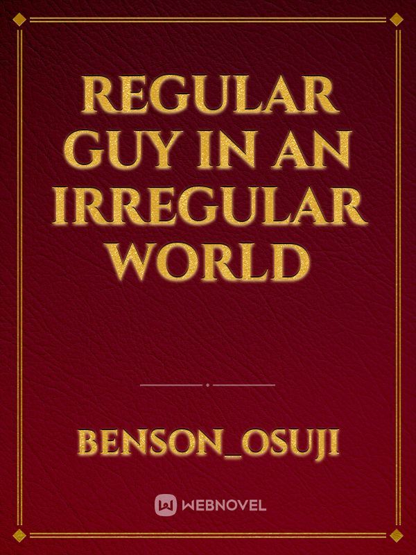 regular guy in an irregular world icon