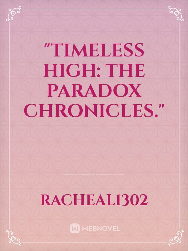 "Timeless High: The Paradox Chronicles." icon