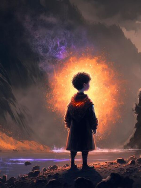 The child gifted with powerful magic icon