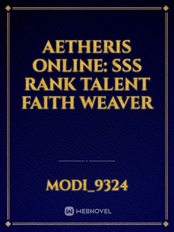 Aetheris online: SSS rank talent faith weaver icon