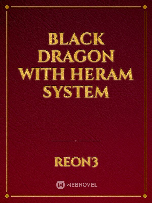 Black dragon with heram system icon