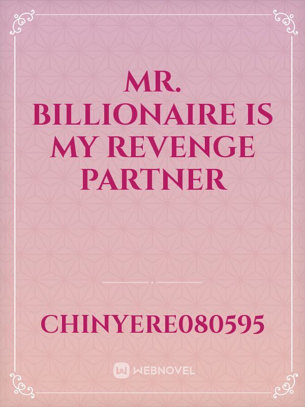 Mr. Billionaire is my Revenge Partner icon
