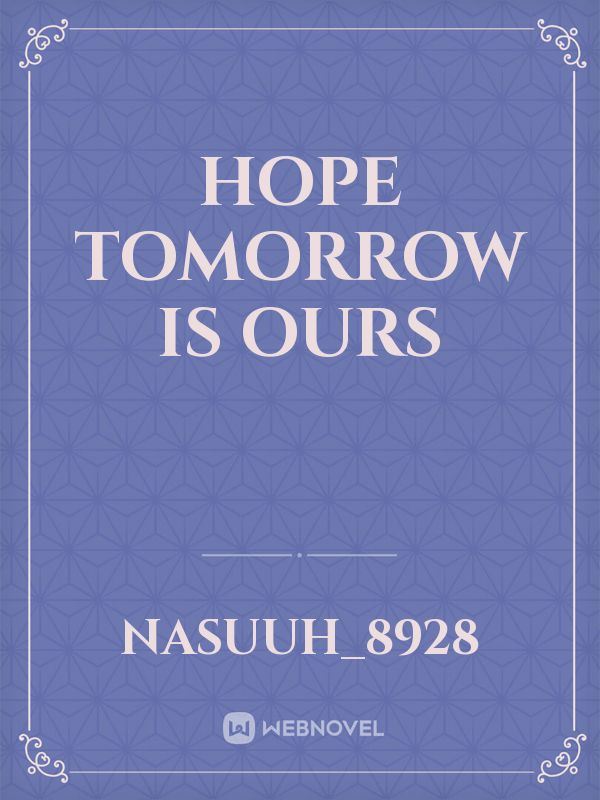 Hope Tomorrow is Ours icon