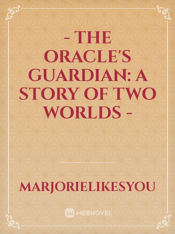-  The Oracle's Guardian: A Story of Two Worlds - icon