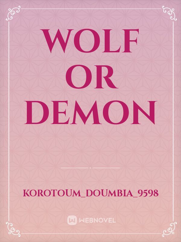 Wolf or demon icon