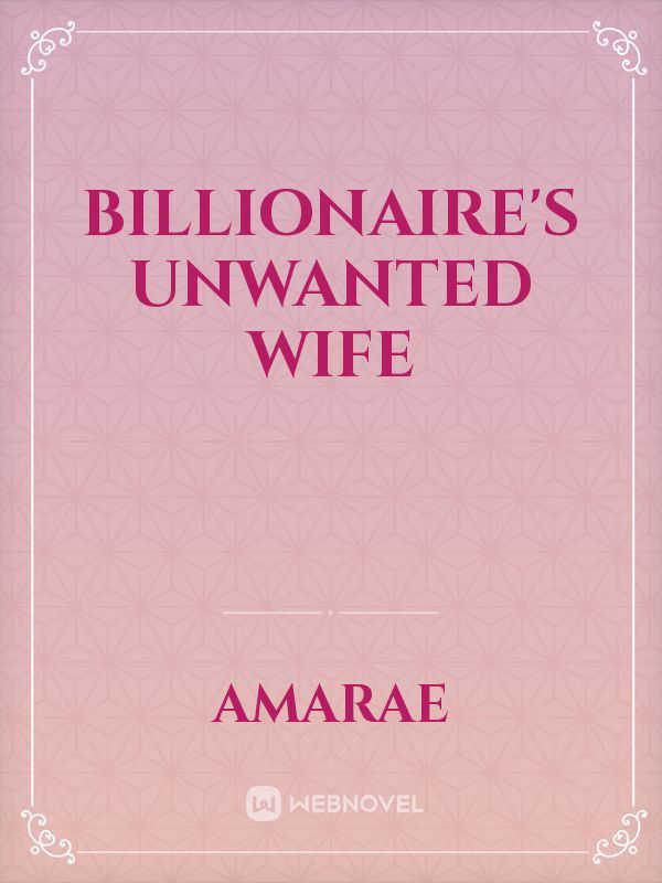 Billionaire's unwanted wife icon