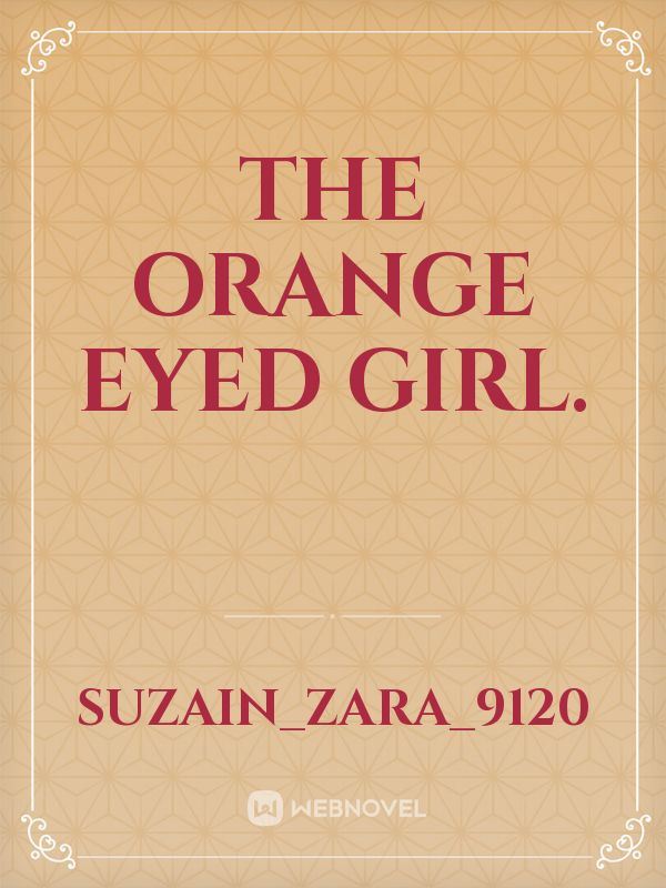 the orange eyed girl. icon