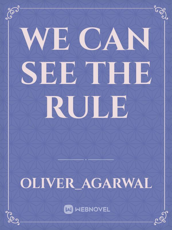 We can see the rule icon
