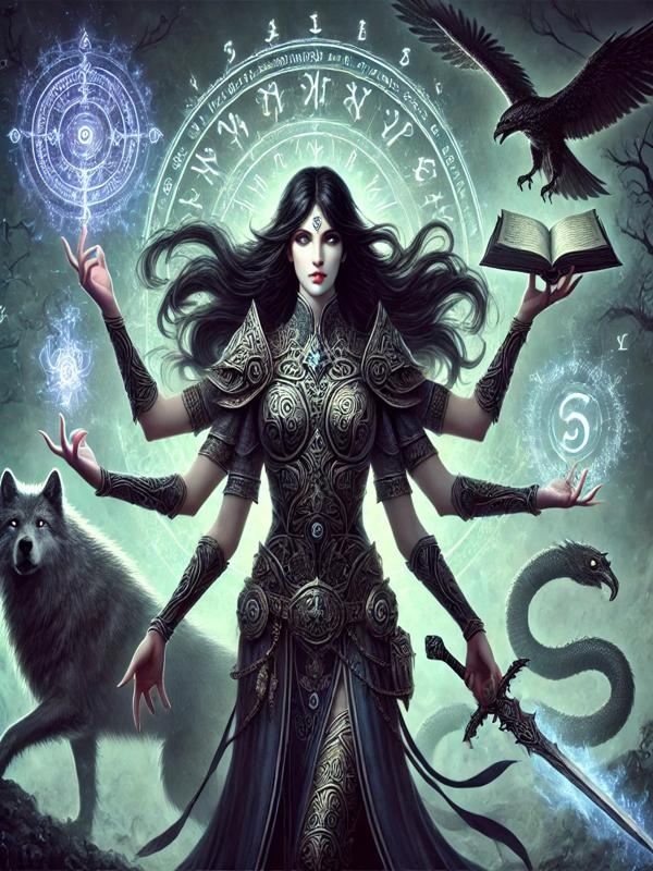 three arm shadow icon