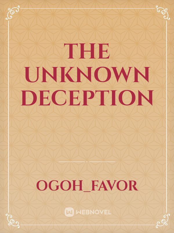the unknown deception icon