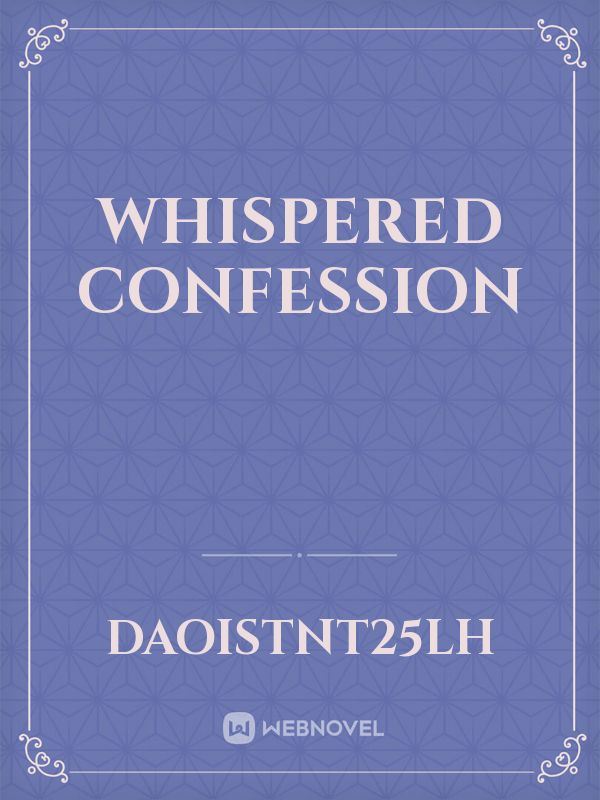 whispered confession icon