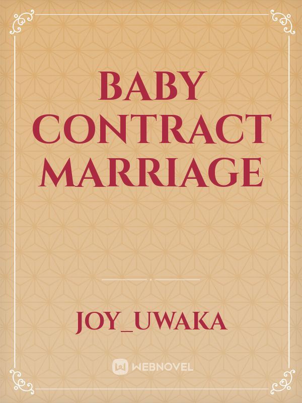 baby contract marriage icon
