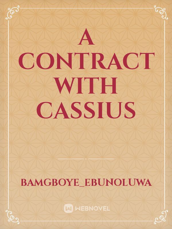A contract with Cassius icon