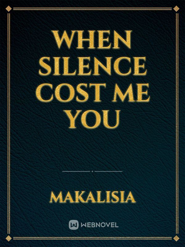 When silence cost me you icon