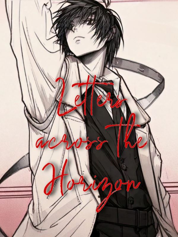 Letters across the horizon icon