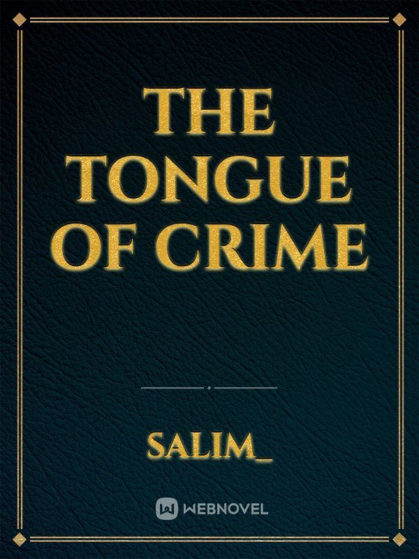 The tongue of crime icon