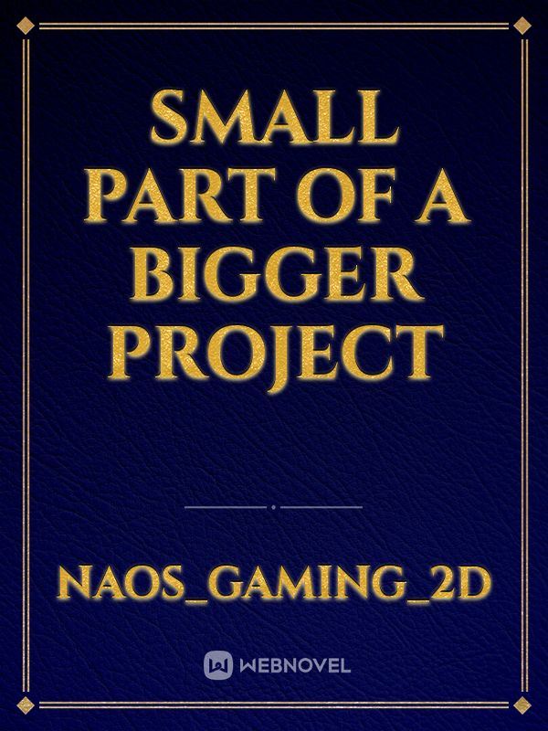 small part of a bigger project icon