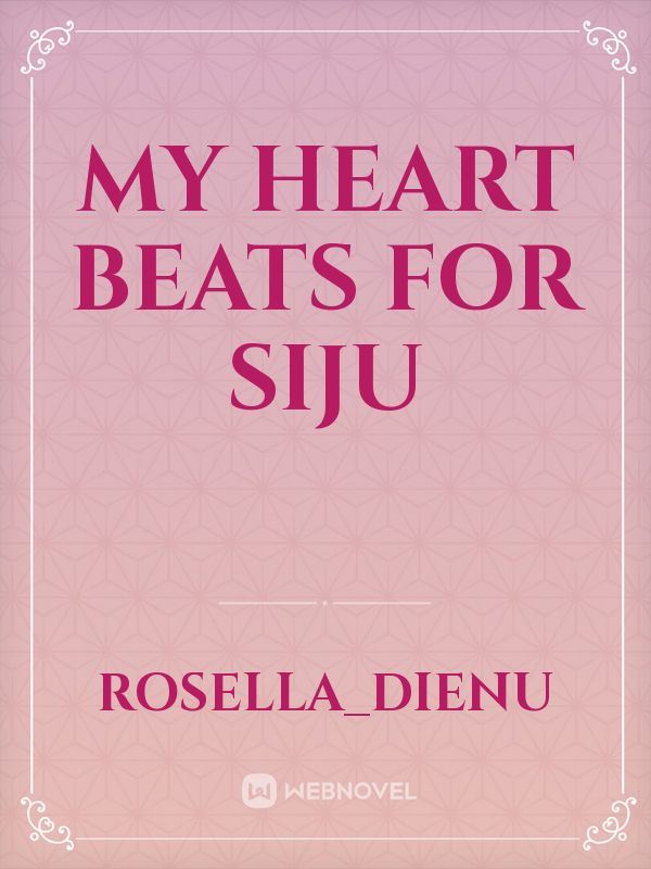 My heart beats for Siju icon
