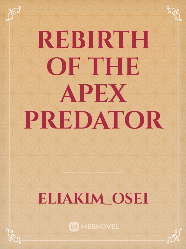 rebirth of the apex predator icon