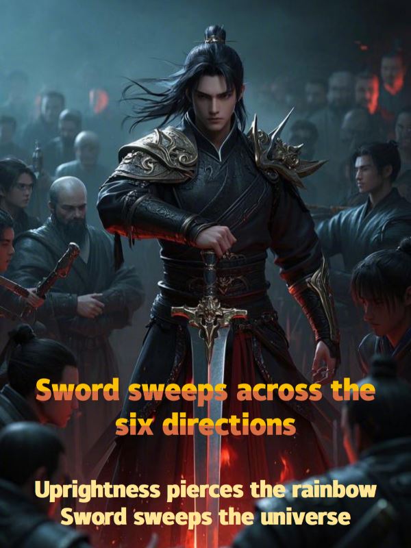 Sword sweeps across the six directions icon