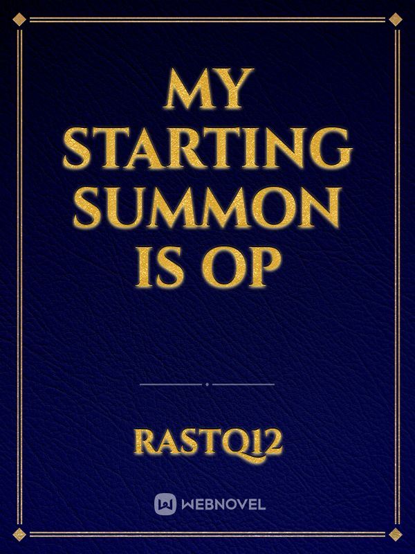 My starting summon is OP icon