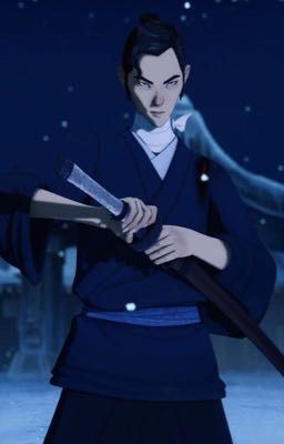 A STRANGER༉‧₊˚. || MIZU X F!READER || BLUE EYE SAMURAI⋆ ˚｡⋆୨୧˚ icon