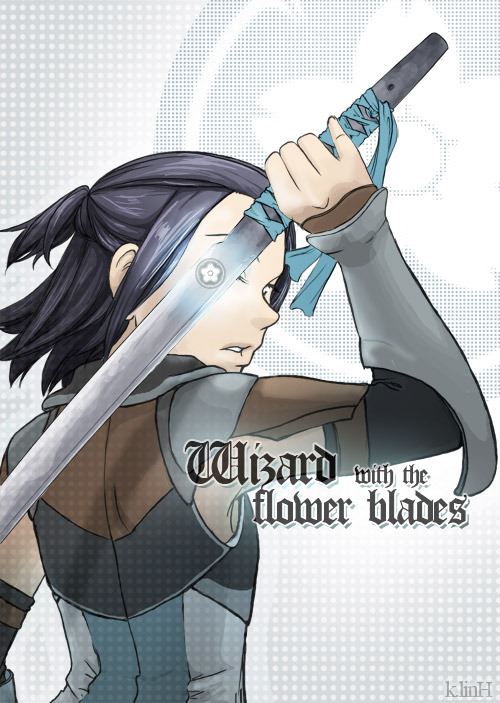 Wizard with the flower blades icon