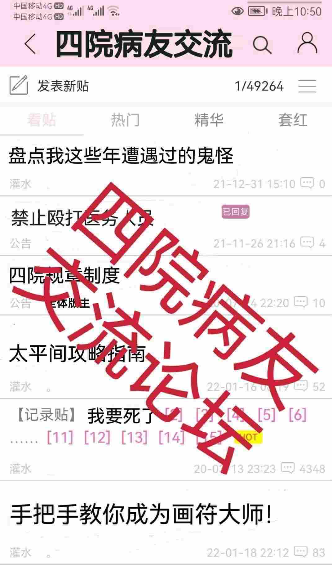 A Forum for Patients of Fourth Hospital icon