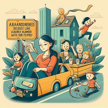 Abandoned talented woman decides to live a leisurely life with her family icon