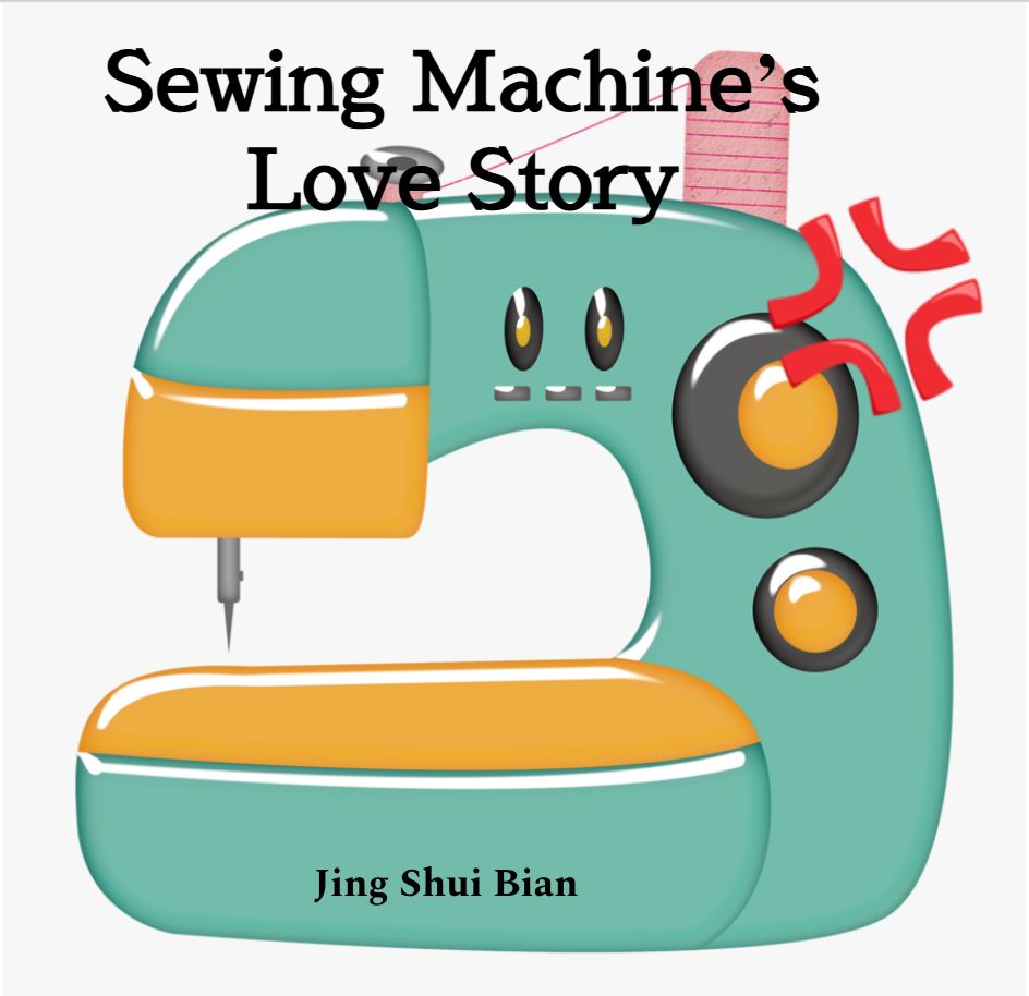 Sewing machine’s love story icon