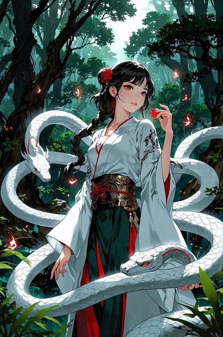 The Enchantment of a Mythical Snake Marriage: Exploring Ancient Folklore icon
