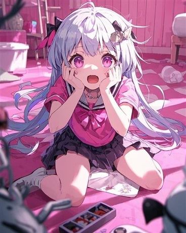 I woke up to find myself a Caged Bird of a Yandere Queen icon