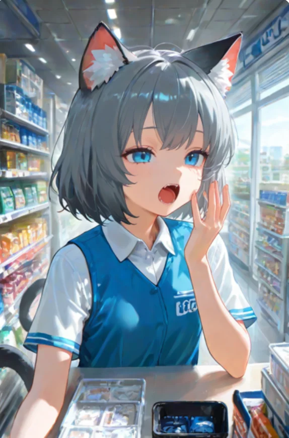 The Returning Warrior Wants to Live Comfortably as a Store Worker icon