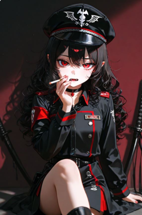 The Vampire Commander in the Game Wants to Live icon
