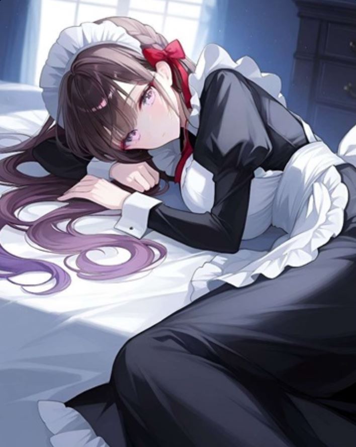 What’s wrong with me, the little maid, being considerate toward the young lady’s boyfriend on her behalf? icon