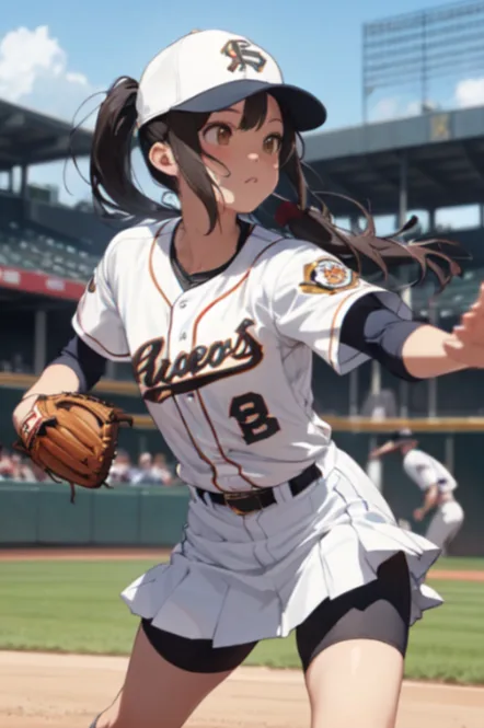 The pitcher has a big chest icon